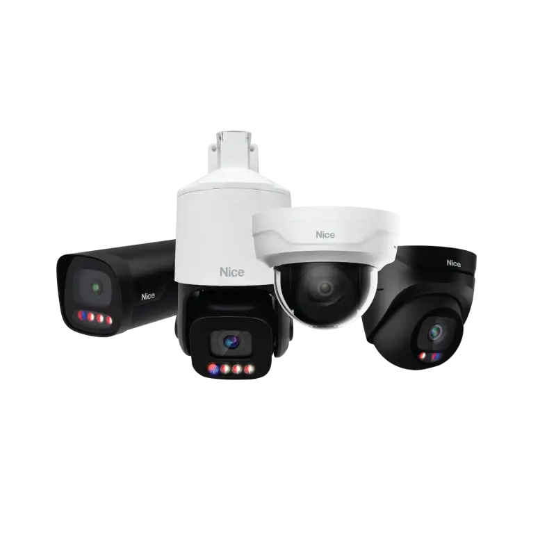 Nice camera lineup smart home integration