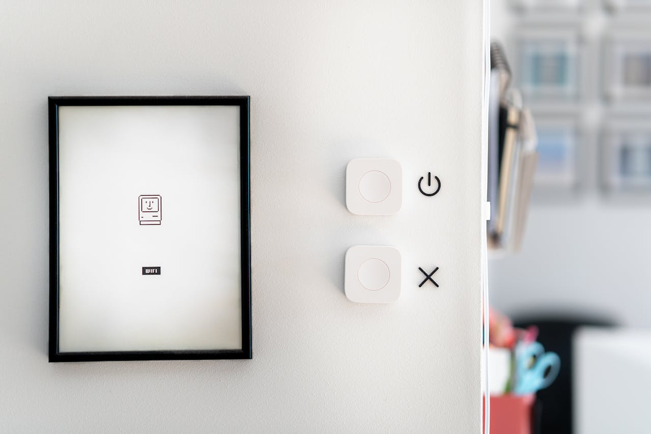 Smart home automation tablet app control widgets